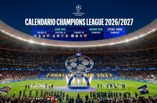 Calendario Champions League 2026 2027