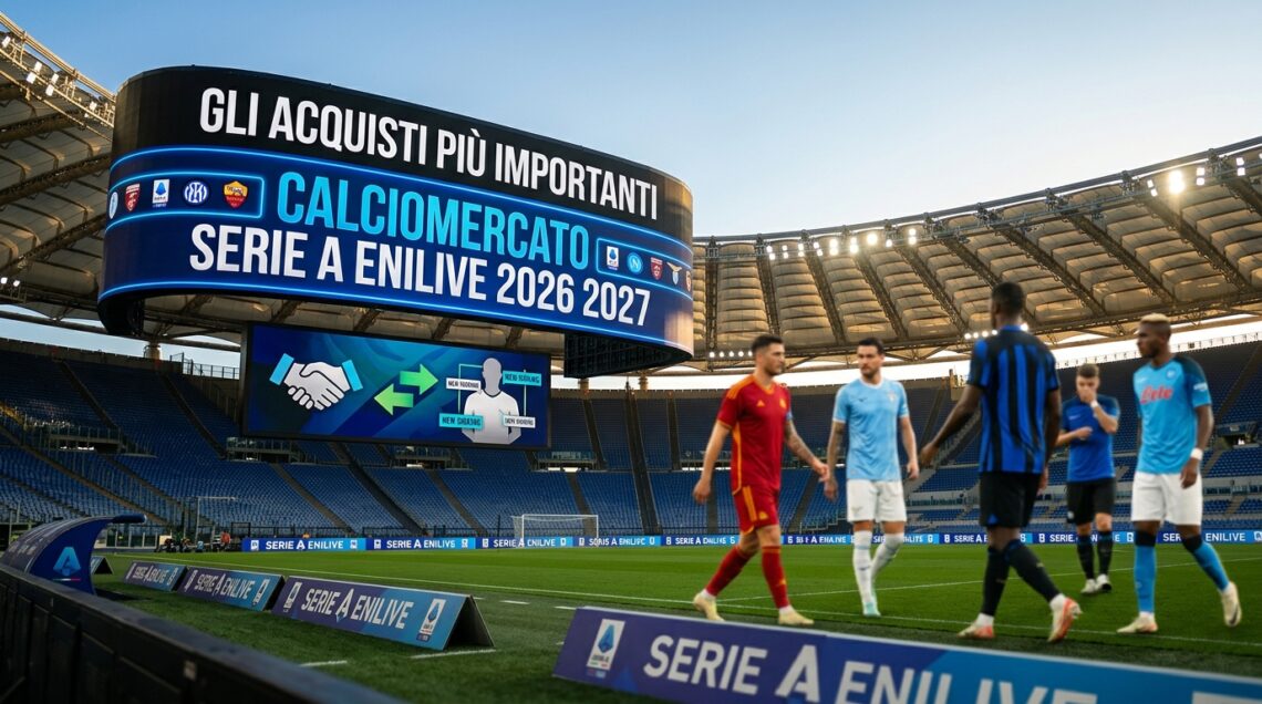 Gli acquisti più importanti del calciomercato Serie A Enilive 2026 2027