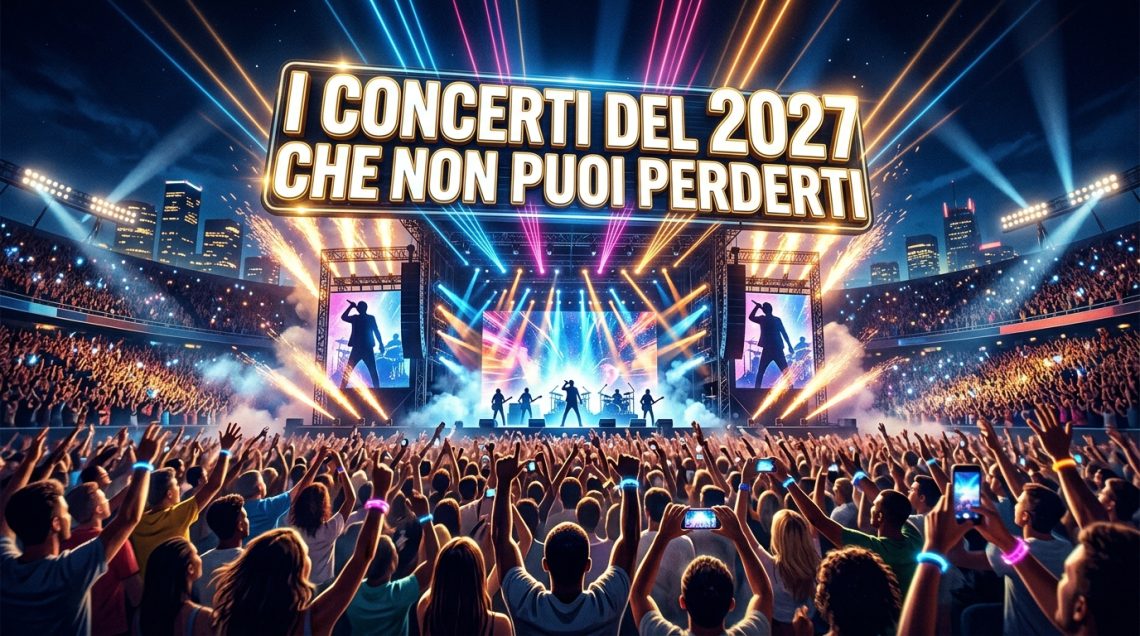 I concerti del 2027 che non puoi perderti