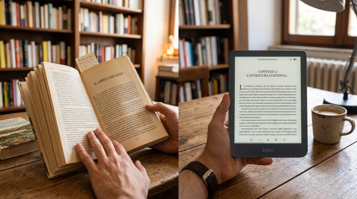 Meglio il libro cartaceo o l'e-book
