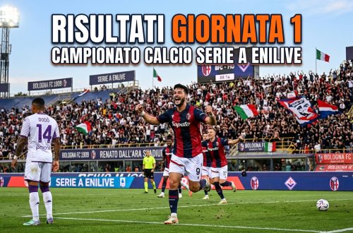 Risultati Giornata 1 Campionato Calcio Serie A Enilive