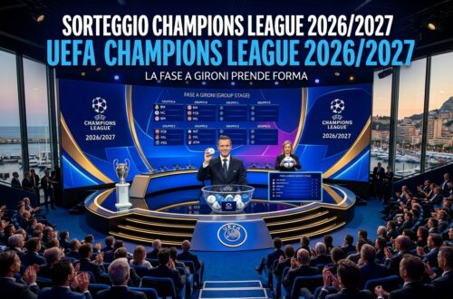 Sorteggio Champions League 2026 2027