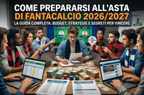 Come prepararsi all'asta di Fantacalcio 20262027